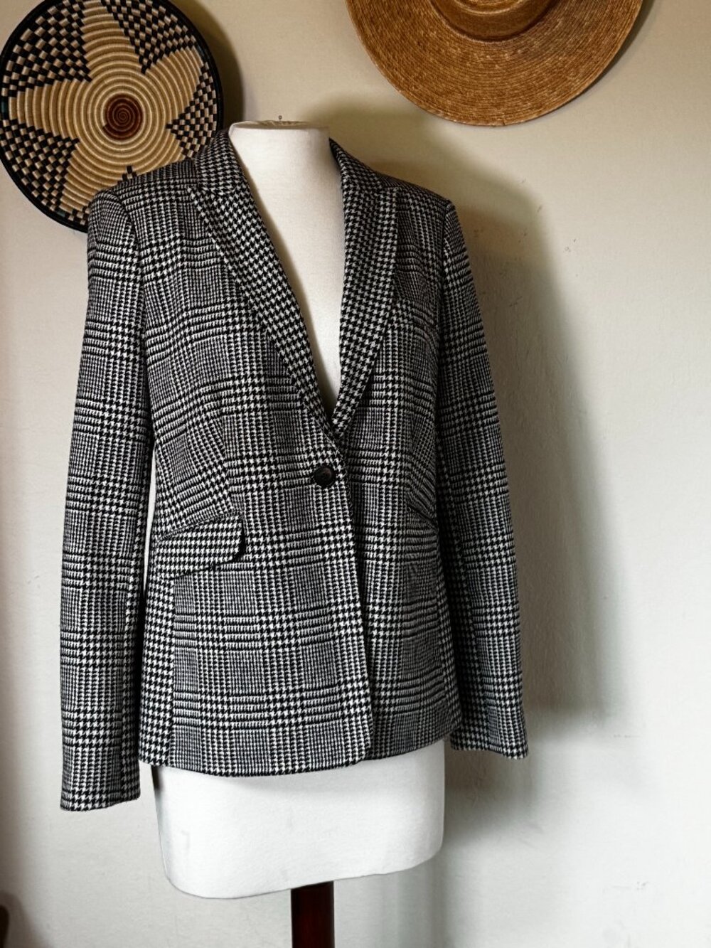 Boden British Tweed Blazer